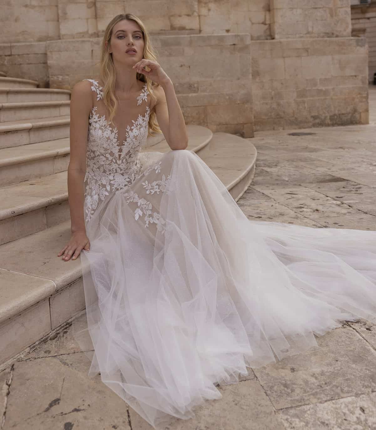 Bruidsjurk Anoushka van Modeca Bridal zoom